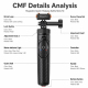 Perche À Selfie Stick Magnétique 2 En 1 Bluetooth 5.0 Avec Trépied Et Télécommande 9 Heures D’Autonomie - www.yonis-shop.com