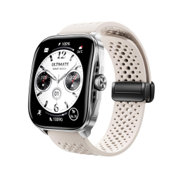 Montre Connectée Bluetooth Pour Suivi Santé Et Sport Écran AMOLED Incurvé 2,06 Pouces 100 Modes Sport Autonomie 5 À 7 Jours