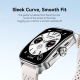 Montre Connectée Bluetooth Pour Suivi Santé Et Sport Écran AMOLED Incurvé 2,06 Pouces 100 Modes Sport Autonomie 5 À 7 Jours -...