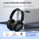 Casque Audio Sans Fil ANC Réduction De Bruit Latence Faible Bluetooth Confortable Longue Autonomie - www.yonis-shop.com