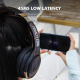 Casque Audio Bluetooth Sans Fil ANC Pour Gaming Avec Micro Amovible Et Lumières Atmosphériques - www.yonis-shop.com