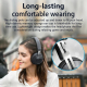 Casque Audio Bluetooth 5.0 Haute Qualité Avec Coussinets Confortables Et Microphone Intégré Pour Une Expérience Sonore Immers...