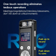 Dictaphone Intelligent Avec Réduction De Bruit Et Mémoire 64GB Pour Enregistrement Ultra-Clair - www.yonis-shop.com
