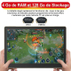 Tablette Tactile Android 14.1 Pouces 4G LTE 4GB RAM 128GB ROM Dual SIM GPS Caméra 13MP Batterie 7000mAh - www.yonis-shop.com