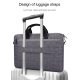 Sacoche Ordinateur Portable Imperméable 15.4 Pouces Design Multi-Couches Protection Anti-Rayures et Chocs - www.yonis-shop.com