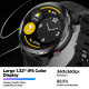 Montre Connectée GPS Pour Le Sport Avec Suivi Cardiaque Étanchéité 5 ATM Et Autonomie Jusqu’à 56 Heures - www.yonis-shop.com