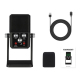 Microphone Condensateur USB Pour ASMR Enregistrement Streaming 4 Directivités Monitoring Casque Effet Réverbération - www.yon...