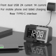 Enceinte Bluetooth Réveil Bureau Radio FM Chargeur USB Écran LCD Prise EU - www.yonis-shop.com