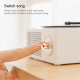 Enceinte Bluetooth Rétro Vinyle Design Rotatif Effet Basses Puissantes Mini Stéréo Sans Fil Haut-Parleur Bambou - www.yonis-s...