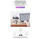 Videoprojecteur Mini LED HD 1080P Portable Avec Montage Trépied Support AV HDMI USB TF Qualité Image Supérieure Protection Oc...