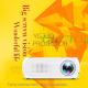 Videoprojecteur Mini LED HD Portable Avec Batterie Intégrée Support HDMI AV SD USBIdéal Pour Votre Home Cinéma Familial - www...