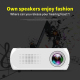 Videoprojecteur Mini LED HD Portable Avec Batterie Intégrée Support HDMI AV SD USBIdéal Pour Votre Home Cinéma Familial - www...
