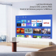 Vidéoprojecteur Portable Full HD 1080P 6000 Lumens Son Dolby Audio Connectivité Wi-Fi Double Bande Support Netflix YouTube Pr...