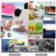 Videoprojecteur LED Enfant HD LCD AV USB Mini SD HDMI Taille Projection 20-70 Pouces Distance 1-3M - www.yonis-shop.com