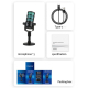 Microphone RGB Haute Qualité Pour Streaming Gaming Avec Réduction De Bruit Et Compatibilité Universelle - www.yonis-shop.com