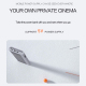 Videoprojecteur LED HD Portable 1080P Mini Home Theatre Avec Télécommande et Adaptateur Ultra Compact et Silencieux - www.yon...