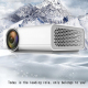 Videoprojecteur LED HD 1800 Lumens Haut-Parleur Intégré Compatible USB SD AV DVD Box - www.yonis-shop.com