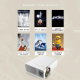 Videoprojecteur LED HD 1800 Lumens Haut-Parleur Intégré Compatible USB SD AV DVD Box - www.yonis-shop.com