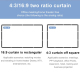 Écran De Projection Pour Vidéoprojecteur Portable 60 Pouces Ultra HD Durable Anti-Rides Lavable Pour Cinéma Maison Et Plein A...