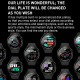 Montre Connectée Sport Étanche Écran HD Rond 1.32 Pouces Multi-Sports GPS - www.yonis-shop.com