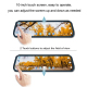 Dashcam HD WIFI Triple Caméra Avec Système D'angle Mort Droit Écran Tactile 10 Pouces Enregistrement Haute Définition - www.y...