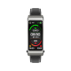 Bracelet Connecté Élégant en Cuir 1.14 Pouces Gestion du Sommeil et Suivi de l'Oxygène Sanguin Compatible iOS Android - www.y...