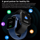 Bracelet Connecté Écran HD 1.69 Pouces Appels Bluetooth Suivi Cardiaque - www.yonis-shop.com