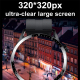 Montre Connectée Sportive Étanche Avec Appels NFC et Suivi Santé Écran HD Noir Silicone - www.yonis-shop.com