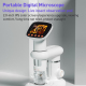 Microscope Numérique HD Écran IPS 2 Pouces Grossissement 50X-1000X Pour Exploration Enfant et Inspection Professionnelle - ww...