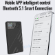Dictaphone Intelligent OLED Avec Écran A5 Et Contrôle APP Mémoire 32GB Noir - www.yonis-shop.com