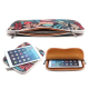 Sacoche Ordinateur Portable 12 Pouces Étanche Antichoc Ultra Slim Design Motif Feuilles Colorées - www.yonis-shop.com