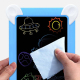 Tablette Graphique Lumineuse Enfant Rose Avec Stylo Et Cartes Incluses Pour Dessin Créatif - www.yonis-shop.com