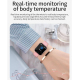 Montre Connectée Sportive Etanche IP67 Écran TFT 1.54 Pouces Suivi Santé Sommeil Tension Artérielle Compatible Android IOS - ...