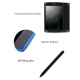 Tablette Graphique LCD 8.5 Pouces Écriture et Dessin Effaçable avec Stylet - www.yonis-shop.com