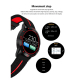 Montre Connectée Intelligente 1.3 Pouces TFT Bluetooth Santé et Fitness Suivi du Sommeil et Rappel Sédentaire Compatible iOS ...