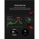 Montre Connectée Intelligente 1.3 Pouces TFT Bluetooth Santé et Fitness Suivi du Sommeil et Rappel Sédentaire Compatible iOS ...