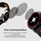 Montre Connectée Intelligente 1.3 Pouces TFT Bluetooth Santé et Fitness Suivi du Sommeil et Rappel Sédentaire Compatible iOS ...