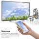 Clé Chromecast Sans Fil WiFi HDMI Pour Diffusion Miracast Airplay DLNA En 1080P HD - www.yonis-shop.com