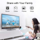 Clé Chromecast Sans Fil WiFi HDMI Pour Diffusion Miracast Airplay DLNA En 1080P HD - www.yonis-shop.com