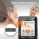 Téléphone Portable Senior 4G Écran 2.4 Pouces Batterie Longue Durée Lampe Torche LED Bouton SOS Noir Compact et Léger - www.y...