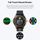 Montre Connectée Étanche IP67 Avec Écran TFT 1.28 Pouces Surveillance Température Sommeil Fréquence Cardiaque Compatible Andr...