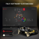 Gamepad Transparent Avec Effets RGB Personnalisables Joysticks Haute Précision Compatible Multi Plateforme Design Ergonomique...