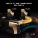 Gamepad Transparent Avec Effets RGB Personnalisables Joysticks Haute Précision Compatible Multi Plateforme Design Ergonomique...