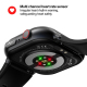 Montre Connectée Écran Horizontal 1.91 Pouces Bracelet Silicone Bleu ECG Étanche IP68 Bluetooth 5.1 Monitoring Cardiaque et T...