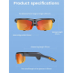 Lunettes Connectées Pour Cyclisme Avec Caméra 13MP Vidéo 1080P Appels Vocaux Et WiFi 6-offsetof - www.yonis-shop.com