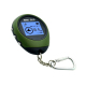 Mini traceur GPS porte-cl&eacute;s vert avec &eacute;cran r&eacute;tro&eacute;clair&eacute; et mousqueton m&eacute;tallique pour randonn&eacute;e - Yonis Y-mtgpspc