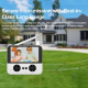 Babyphone Camera Écran HD 4.3 Pouces Vision Nocturne Intercom Bidirectionnel Alarme Température et Son Transmission 300M - ww...
