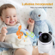 Babyphone Camera Écran HD 4.3 Pouces Vision Nocturne Intercom Bidirectionnel Alarme Température et Son Transmission 300M - ww...