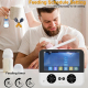 Babyphone Camera Écran HD 4.3 Pouces Vision Nocturne Intercom Bidirectionnel Alarme Température et Son Transmission 300M - ww...