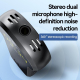 Dictaphone Écran Couleur 1 Pouce HD Réduction De Bruit Enregistrement Vocal 8GB Noir Haute Discrétion Autonomie 60 Heures For...